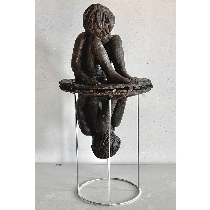 Керамическая скульптура «Двойник»