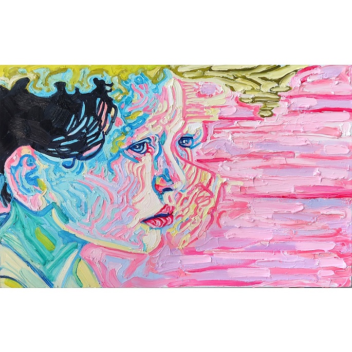 prompt: sad girl diving under the water in the sun