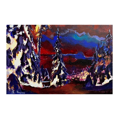 Новогодний лес