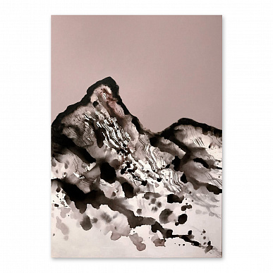 Pink mountain
