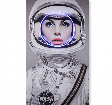 Blue Space Girl
