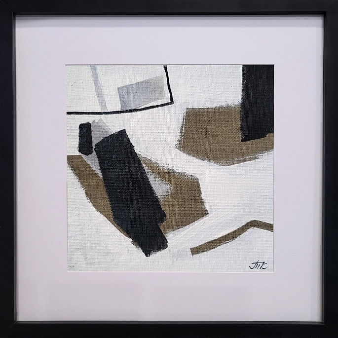 Black and Canvas Mini №1