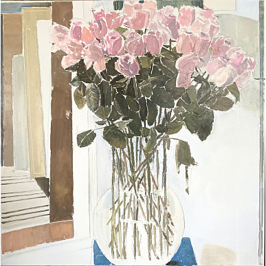 Розы в мастерской