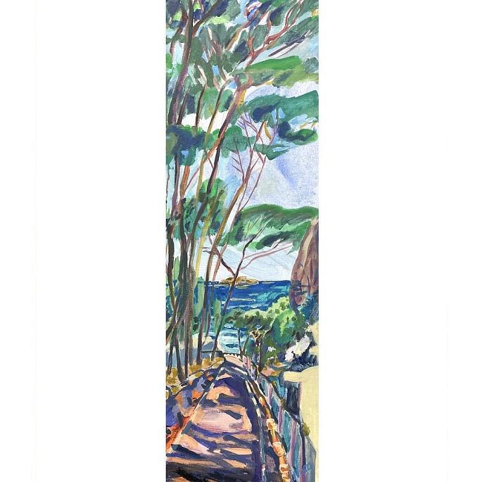 Санари. Вид на остров Бендор