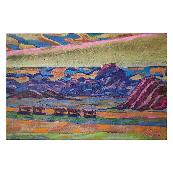 Дорога к погасшему вулкану Пинатубо