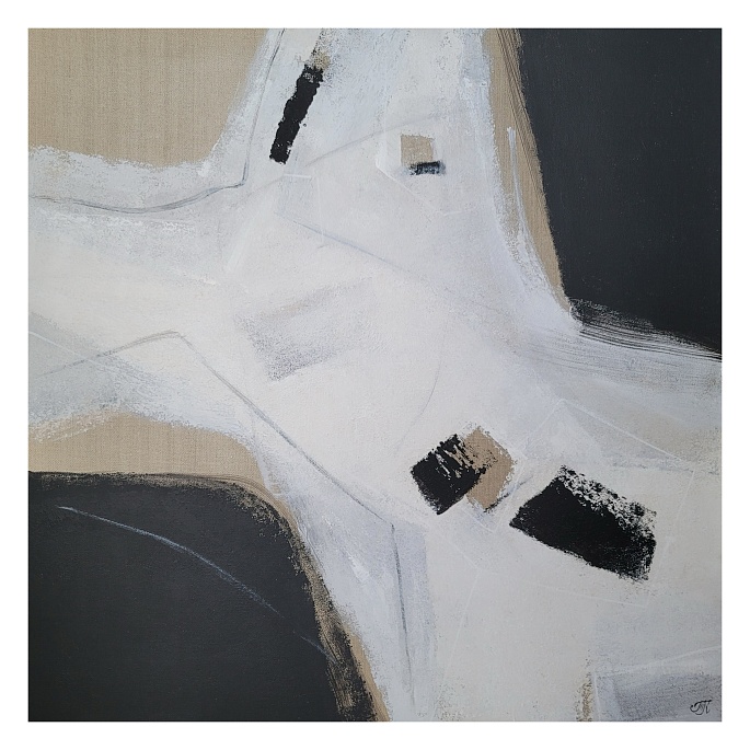 Black and Canvas. Follow me