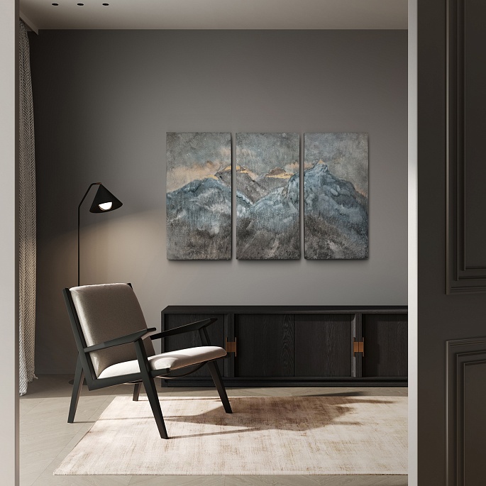 Рассвет в горах