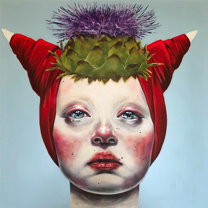 Девушка и чертополох