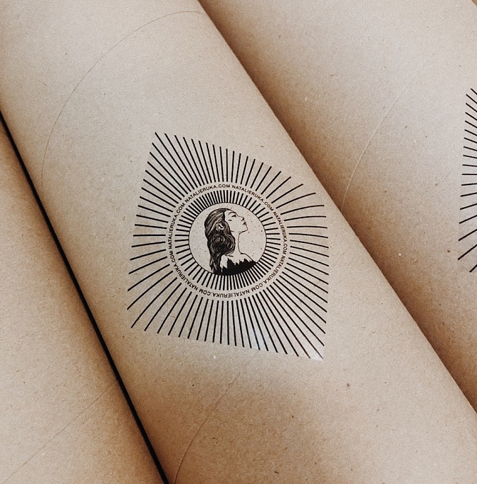 Принт "A walk in the dark"