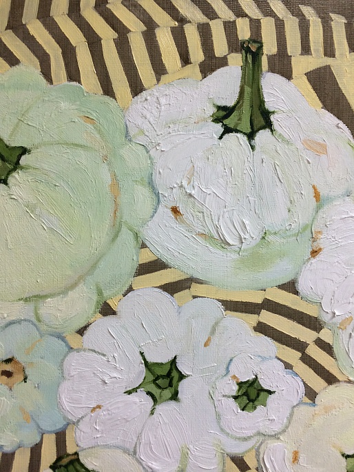 Патиссоны. Август