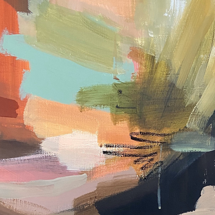 Sun and glass and shade