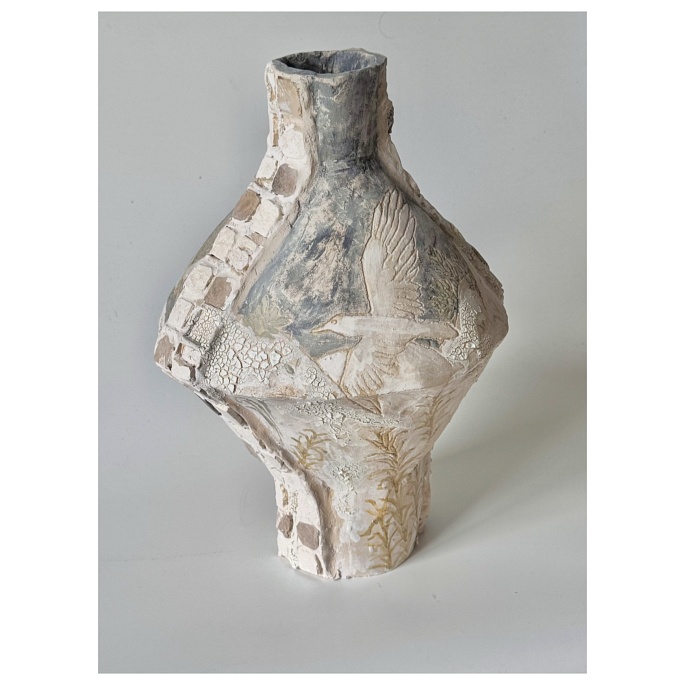 Ваза «Лазоревая с птицей»