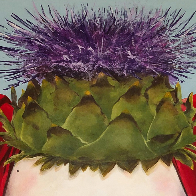 Девушка и чертополох