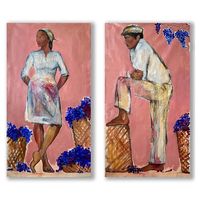 Диптих Grape Harvest