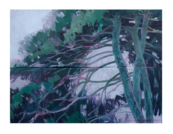 Диптих Сосны