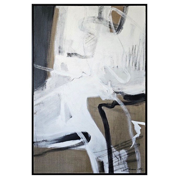 Black and Canvas.Turbulence