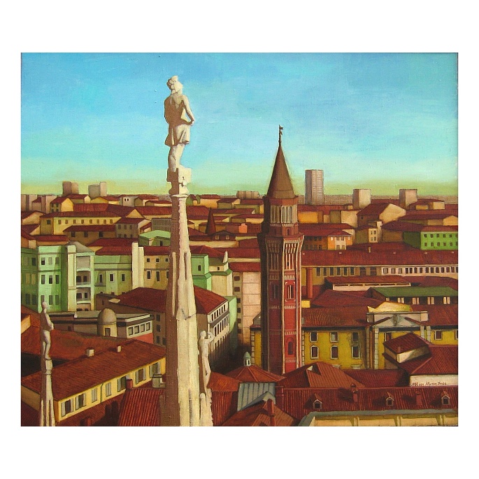 Милан. Утро