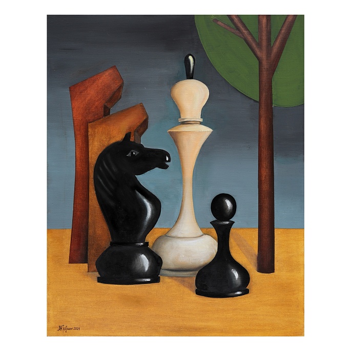 Черный конь