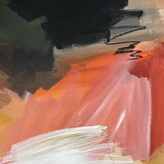 Looking over the window