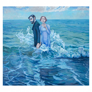 To saw dandelions on the sea