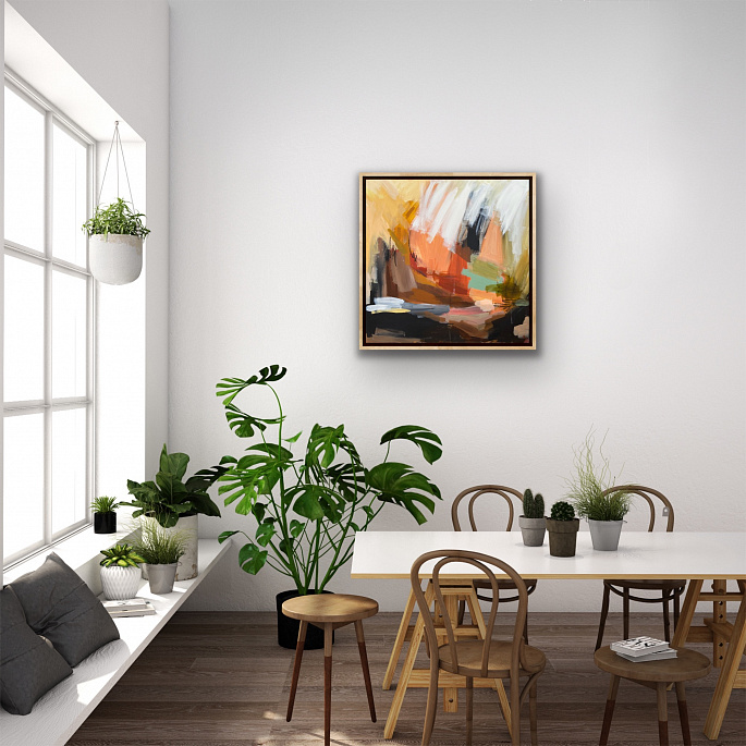 Sun and glass and shade