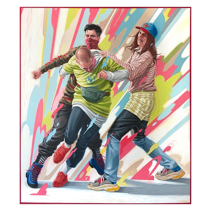 Modern gentlemen are boxing#2