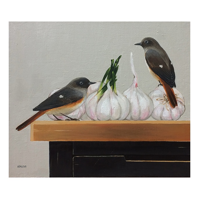 Встреча. Птички и чеснок