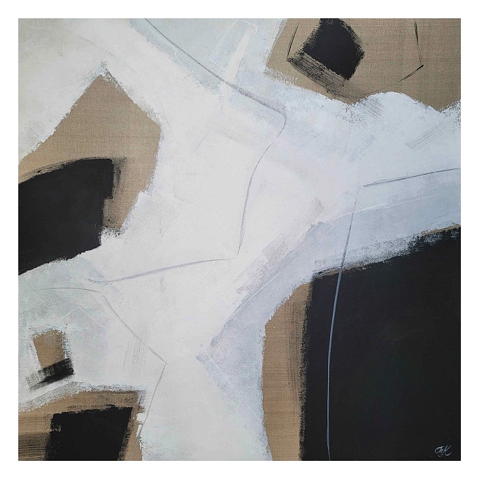 Black and Canvas. Meditation 4